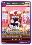 Image for Black & White Cake Hound (P-086) (P) - CookieRun: Braverse TCG