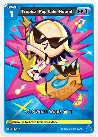 Image for Tropical Pop Cake Hound (P-085) (P) - CookieRun: Braverse TCG