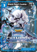 Image for Black Pearl Cookie (Champion) (P-078) (P) - CookieRun: Braverse TCG