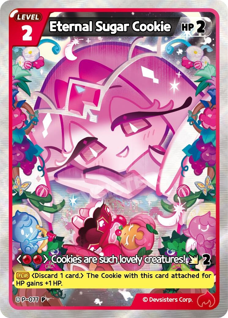 Image for Eternal Sugar Cookie (077) (P-077) (P) - CookieRun: Braverse TCG