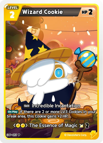 Image for Wizard Cookie (057) (P-057) (P) - CookieRun: Braverse TCG