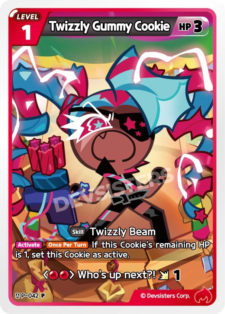 Image for Twizzly Gummy Cookie (042) (P-042) (P) - CookieRun: Braverse TCG