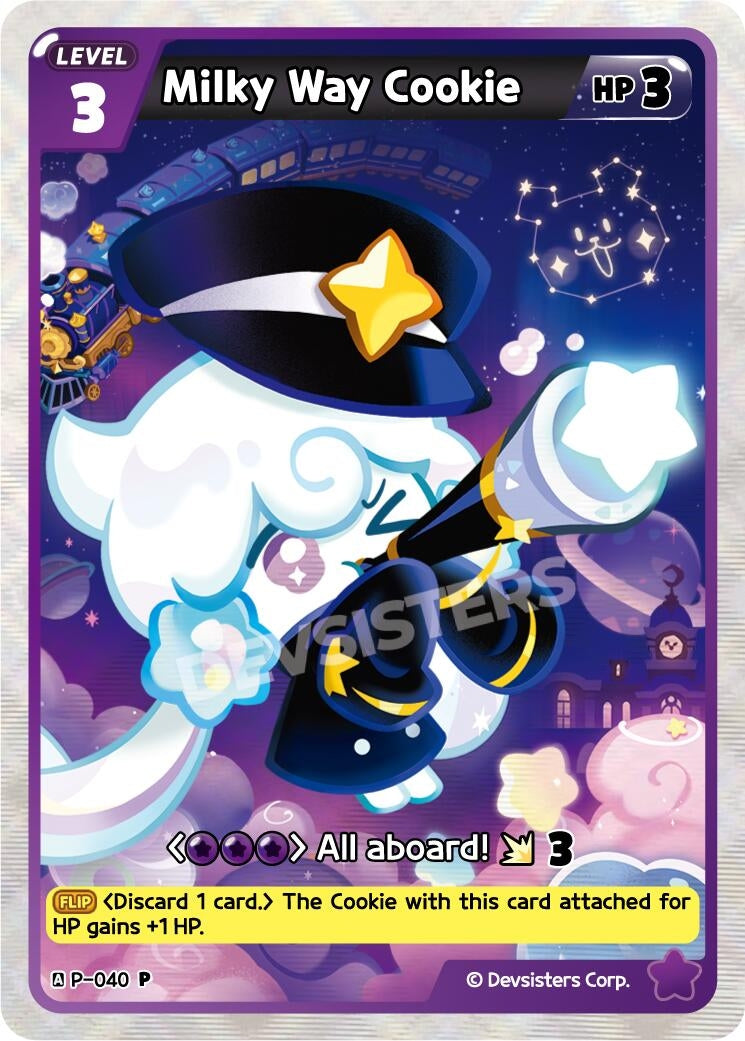 Image for Milky Way Cookie (040) (P-040) (P) - CookieRun: Braverse TCG