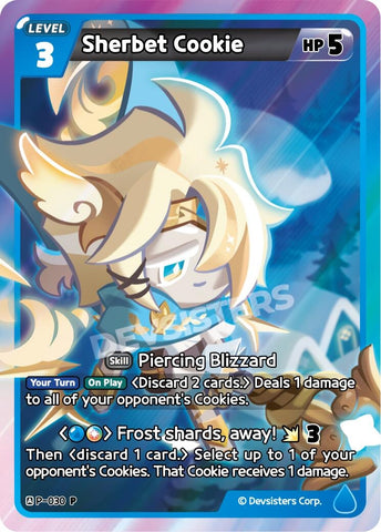 Image for Sherbet Cookie (030) (P-030) (P) - CookieRun: Braverse TCG