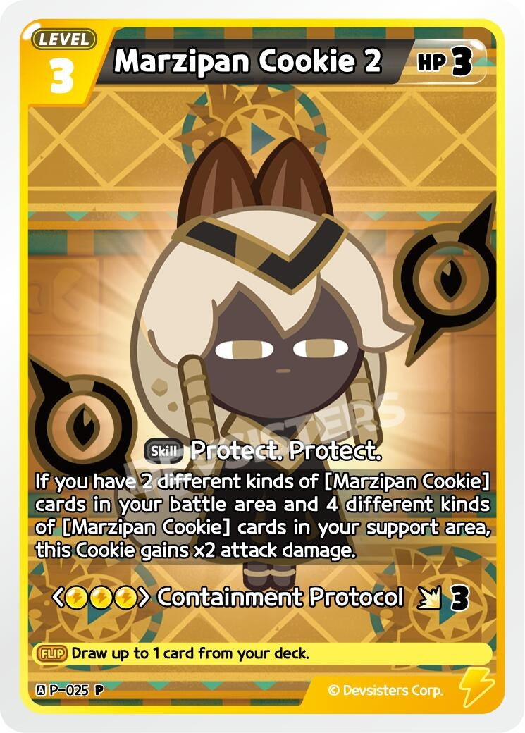 Image for Marzipan Cookie 2 (P-025) (P) - CookieRun: Braverse TCG