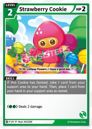 Image for Strawberry Cookie (P-011) (P) - CookieRun: Braverse TCG