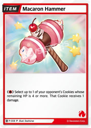 Image for Macaron Hammer (P-008) (P) - CookieRun: Braverse TCG