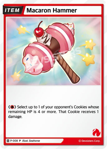 Image for Macaron Hammer (P-008) (P) - CookieRun: Braverse TCG