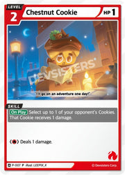 Image for Chestnut Cookie (P-007) (P-007) (P) - CookieRun: Braverse TCG