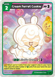 Image for Cream Ferret Cookie (053) (BS9-053) (P) - CookieRun: Braverse TCG