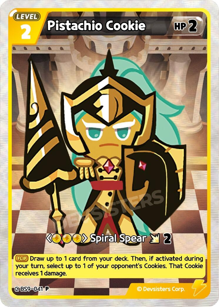 Image for Pistachio Cookie (BS9-041) (P) - CookieRun: Braverse TCG