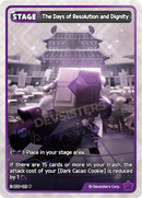 Image for The Days of Resolution and Dignity (BS8-125) (P) - CookieRun: Braverse TCG