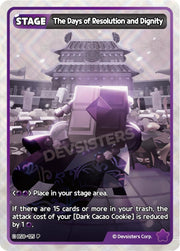 Image for The Days of Resolution and Dignity (BS8-125) (P) - CookieRun: Braverse TCG