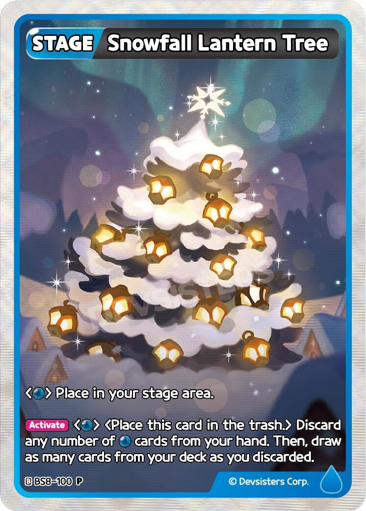 Image for Snowfall Lantern Tree (BS8-100) (P) - CookieRun: Braverse TCG