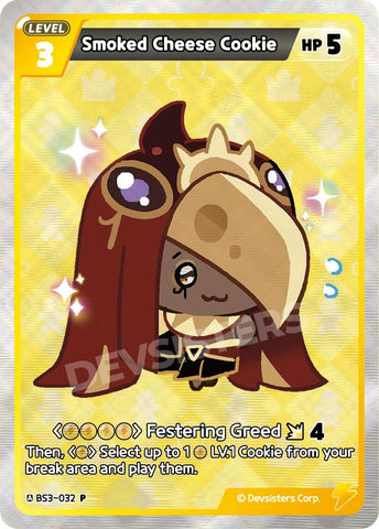Image for Smoked Cheese Cookie (BS3-032) (P) - CookieRun: Braverse TCG
