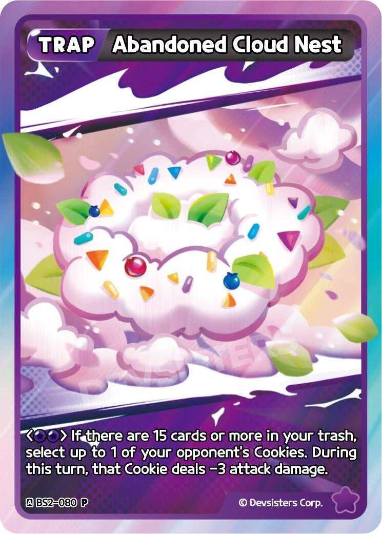 Image for Abandoned Cloud Nest (BS2-080) (P) - CookieRun: Braverse TCG