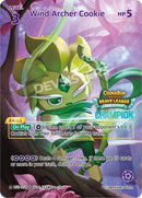 Image for Wind Archer Cookie (Champion) (BS2-058) (P) - CookieRun: Braverse TCG