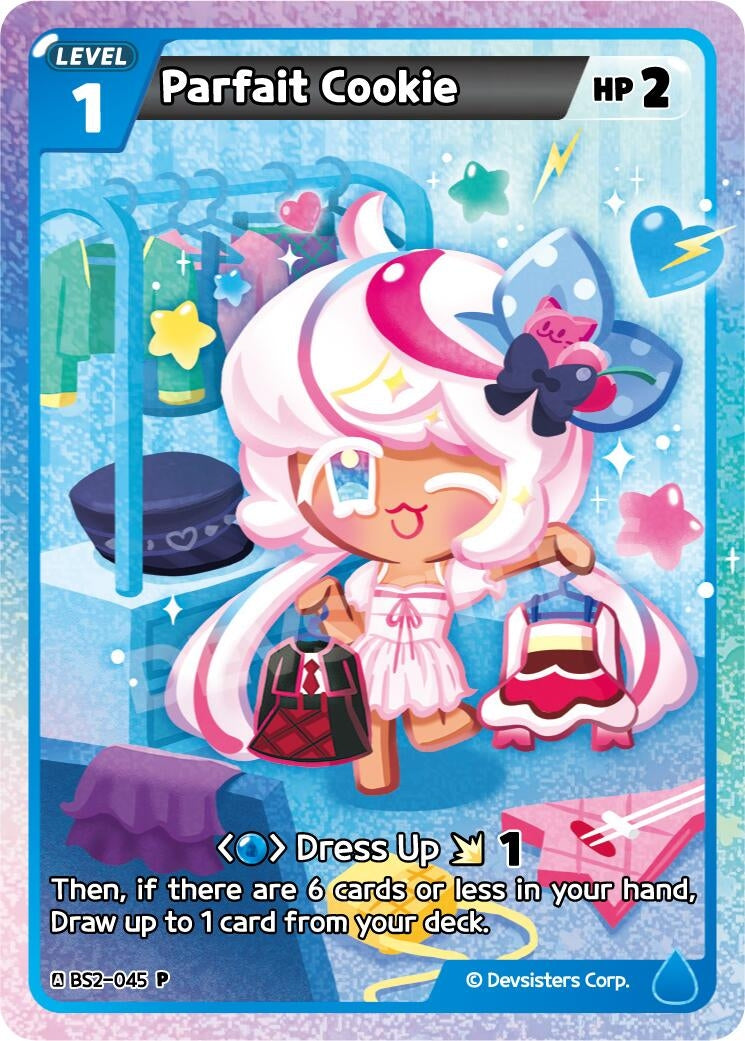 Image for Parfait Cookie (045) (BS2-045) (P) - CookieRun: Braverse TCG
