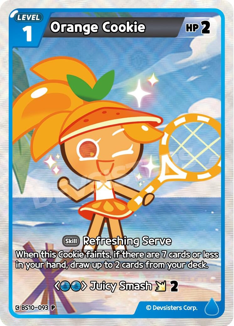Image for Orange Cookie (BS10-093) (P) - CookieRun: Braverse TCG