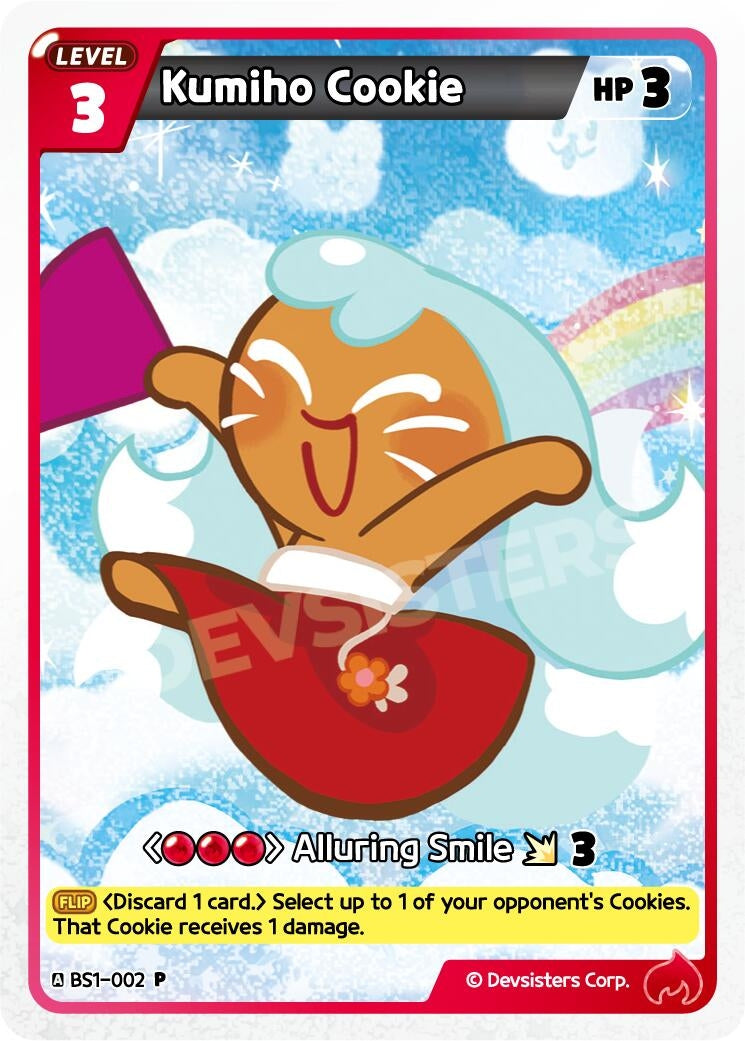 Image for Kumiho Cookie (BS1-002) (P) - CookieRun: Braverse TCG