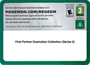 Image for Code Card - First Partner Illustration Collection (Series 2) - Pokemon