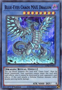 Dragon Chaos MAX aux Yeux Bleus (Bleu) [LDS2-EN016] Ultra Rare