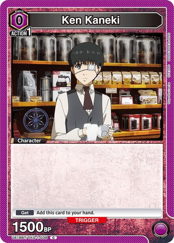Image for Ken Kaneki (Box Topper Foil) (UE18BT/TKG-1-038) (UE18BT) - Union Arena