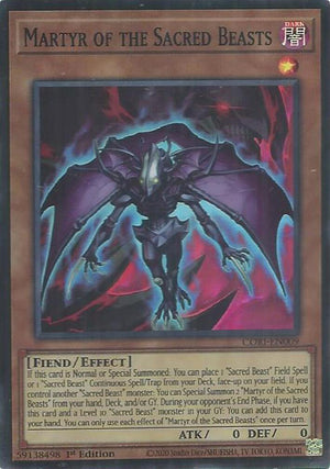 Martyr of the Sacred Beasts [CORI-EN009] Super Rare
