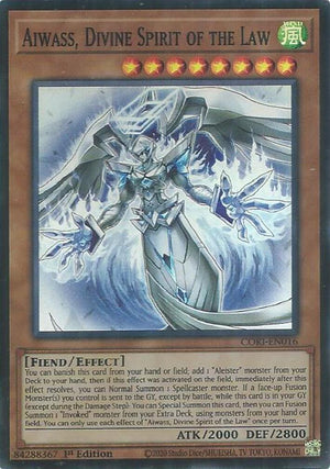 Aiwass, Divine Spirit of the Law [CORI-EN016] Super Rare