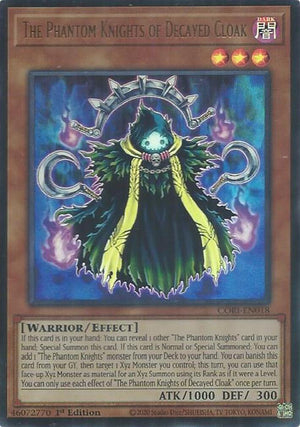 The Phantom Knights of Decayed Cloak [CORI-EN018] Ultra Rare