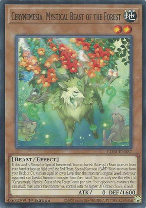 Cerynemesia, Mystical Beast of the Forest [CORI-EN087] Common