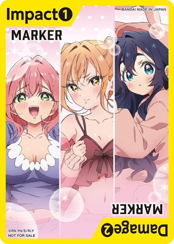 Image for Marker Card (The 100 Girlfriends who Really Really Really Really Really Love You) - Union Arena