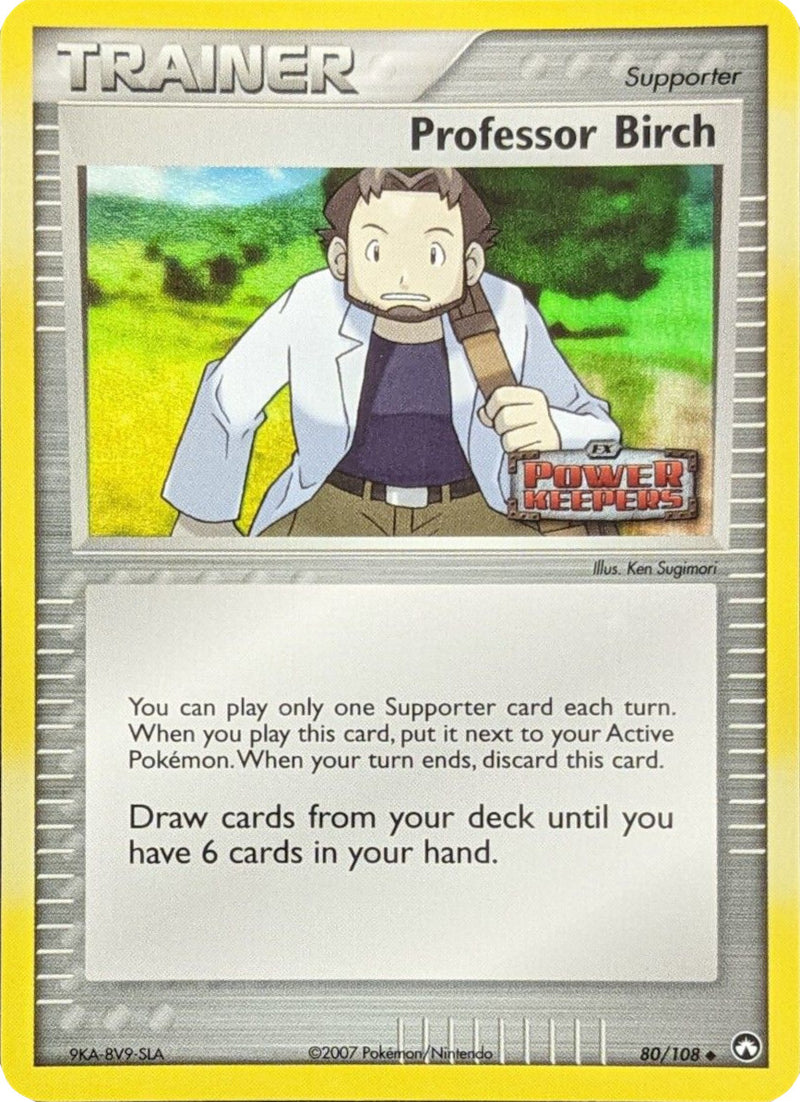 Profesor Birch (80/108) (Sellado) [EX: Power Keepers]