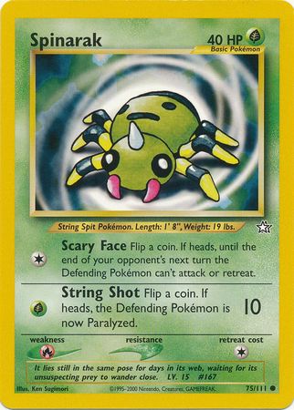 Spinarak (75/111) [Neo Genesis Illimitée]