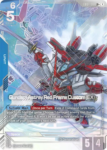 Gundam Astray Red Frame Custom (EX) (L+) (EB01-001) (EB01)