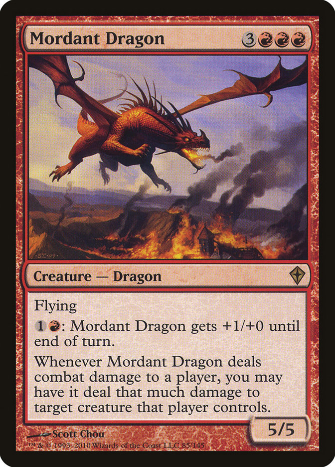 Dragón Mordaz [Worldwake]