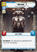 Huyang - Your Aptitude Falls Short (558) (Hyperspace Foil) (558) [Ashes of the Empire]