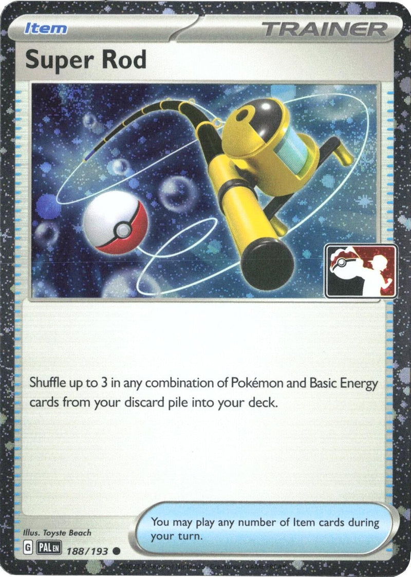 Image for Super Rod - 188/193 (Cosmos Holo) (188/193) - Pokemon