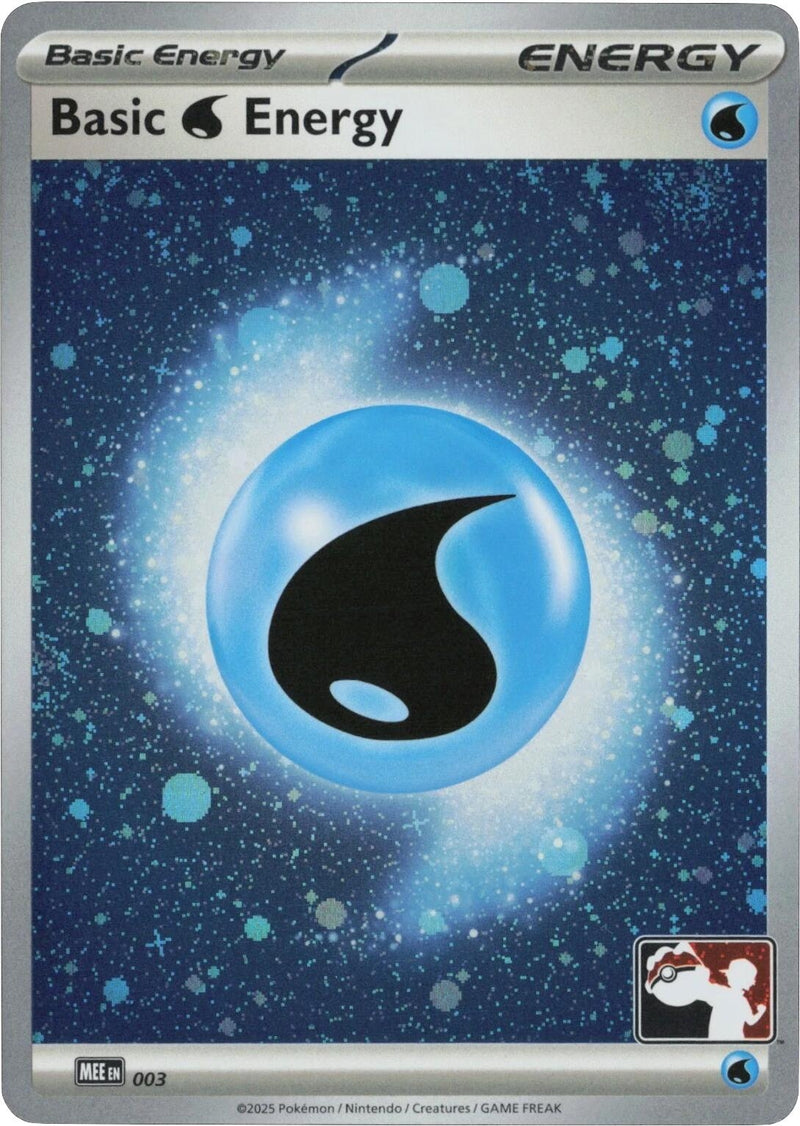 Image for Basic Water Energy - MEE 003 (Cosmos Holo) (003) - Pokemon