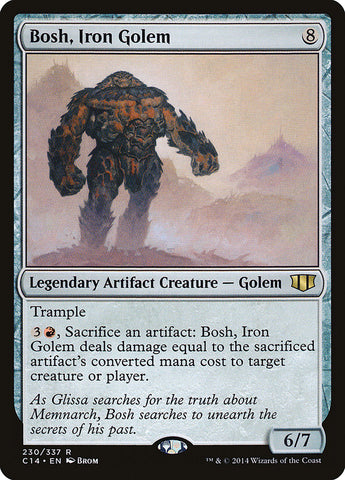 Bosh, golem de fer [Commander 2014]