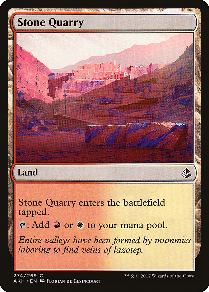 Carrière de pierre [Amonkhet]