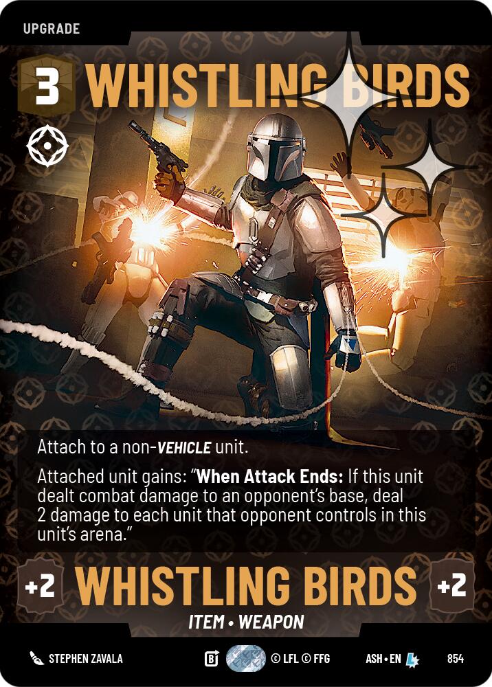 Whistling Birds (854) (Prestige Foil) (854) [Ashes of the Empire]
