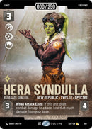 Hera Syndulla - Renegade General (881) (Serialized) (881) [Ashes of the Empire]