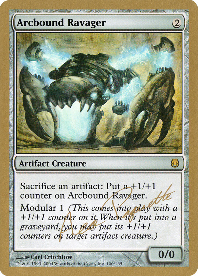 Ravagore Arcbondé (Aeo Paquette) [Decks des Championnats du Monde 2004]