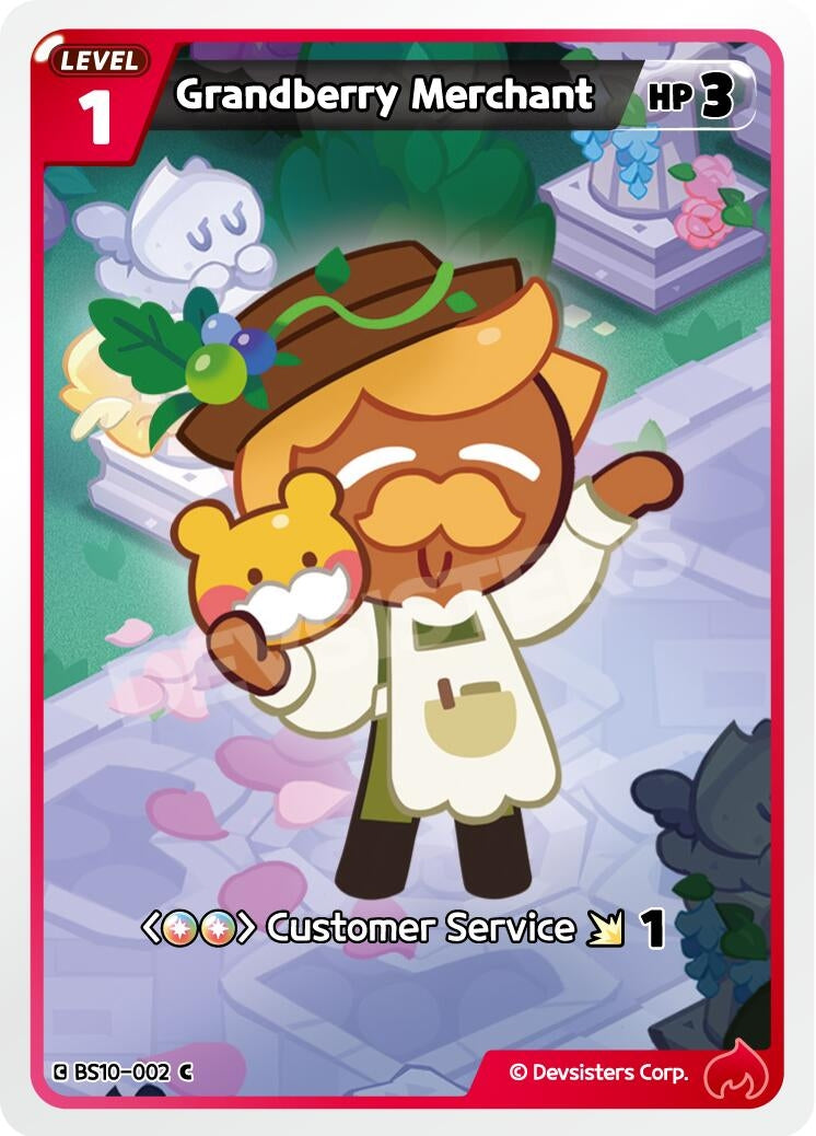 Image for Grandberry Merchant (BS10-002) (BS10-BS11) - CookieRun: Braverse TCG