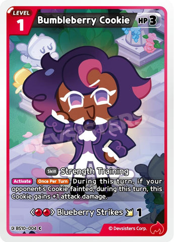 Image for Bumbleberry Cookie (BS10-004) (BS10-BS11) - CookieRun: Braverse TCG