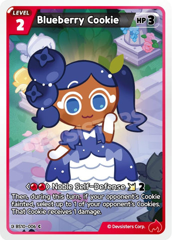 Image for Blueberry Cookie (BS10-006) (BS10-BS11) - CookieRun: Braverse TCG