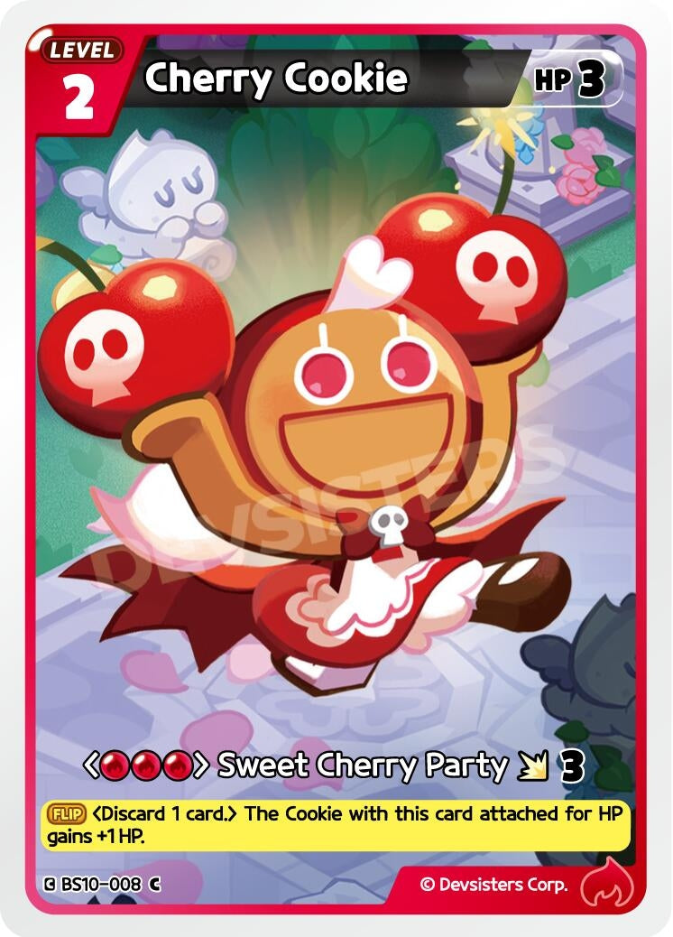 Image for Cherry Cookie (BS10-008) (BS10-BS11) - CookieRun: Braverse TCG