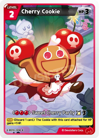 Image for Cherry Cookie (BS10-008) (BS10-BS11) - CookieRun: Braverse TCG