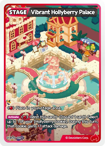 Image for Vibrant Hollyberry Palace (BS10-019) (BS10-BS11) - CookieRun: Braverse TCG